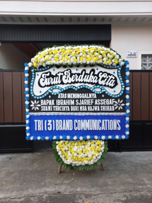 Papan Bunga Duka di Leuwigoong